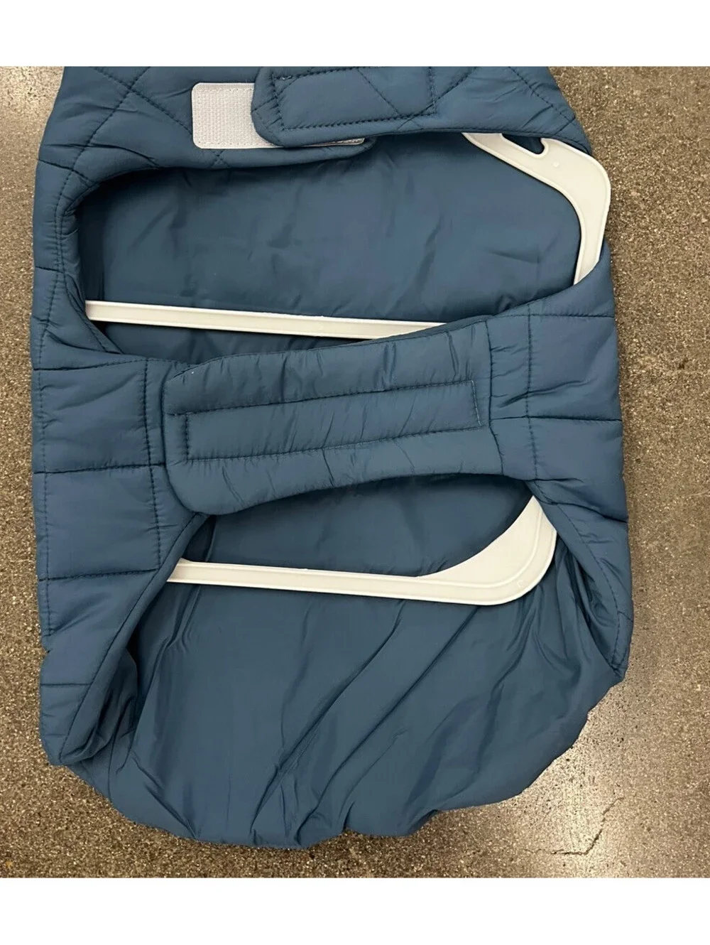 Top Paw Dogs Blue Puffer Jacket For Cold Weather Size Medium